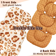 GFU car-seat pad compatible with 3- and 5-point harness systems