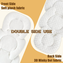 GFU double-sided plush and 3D fabric offer cozy versatility for travel