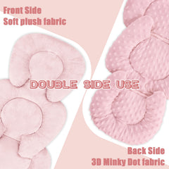 GFU infant seat insert shoulder strap covers protect against harness chafing for baby comfort.