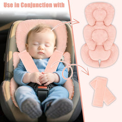 GFU infant stroller mat orange double-sided demonstrates versatile use and style.