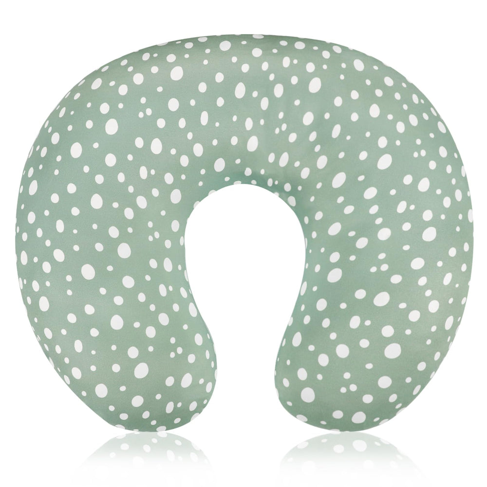 GFU nursing pillow cover on a pillow for comfortable feeding support.