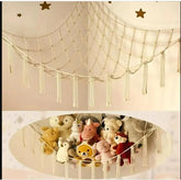 GZGYNADAST stuffed animal hammock net in large size holding plush toys, space-saving display