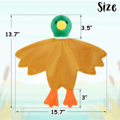 Gicoherero mallard head detail, cute focal point for imaginative play.