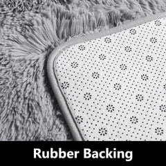 Gifeas nursery rug creates a soft, inviting corner for playtime.