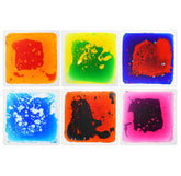 Gift Boutique Sensory Tile color swirl promotes visual exploration during active play