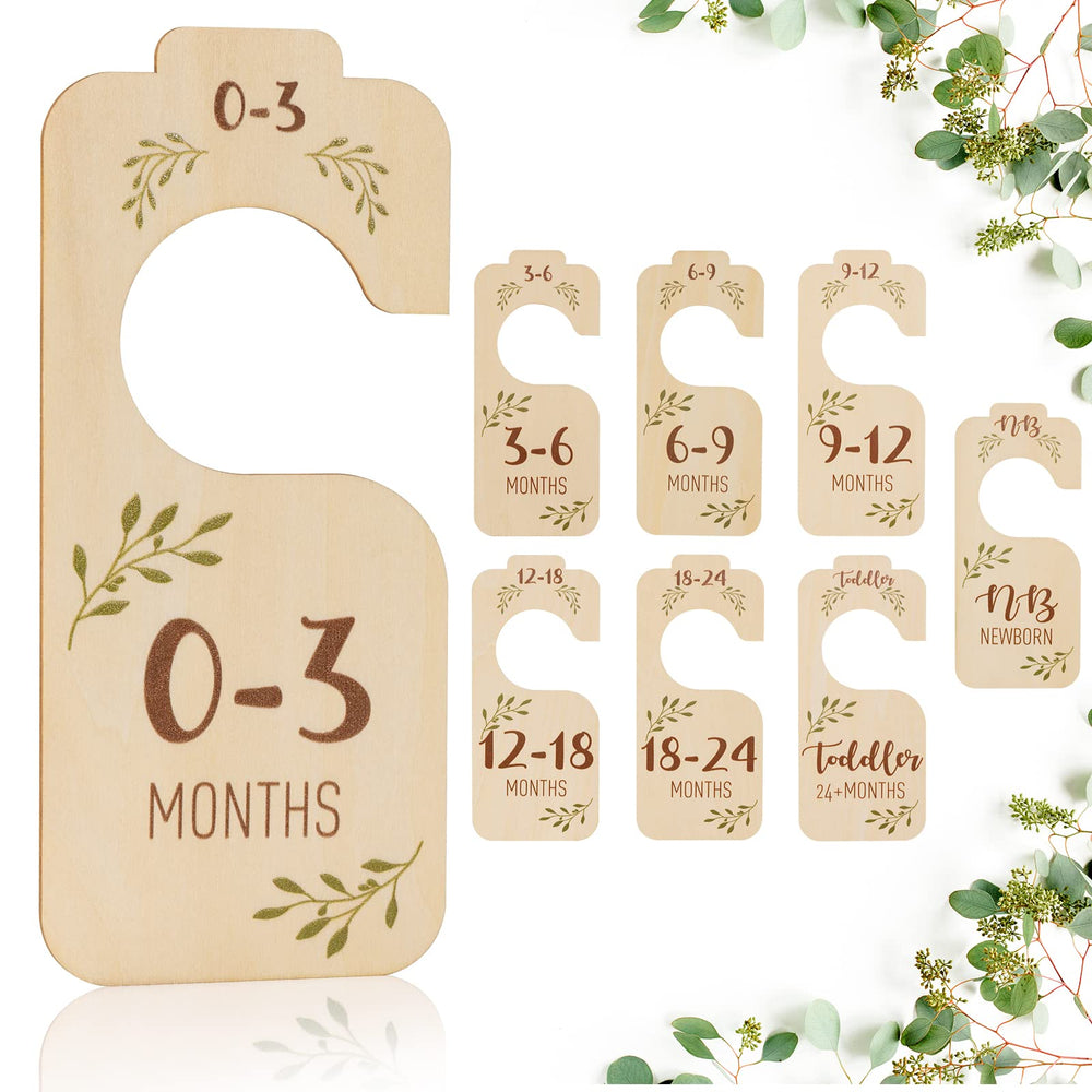 Giftacity baby closet divider with newborn label helps find outfits fast.