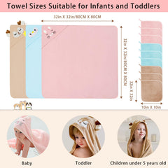GINUMWA brown deer hooded towel adds playful comfort after baths