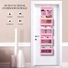 Giraffe Creation door organizer front PVC window aids quick content identification.