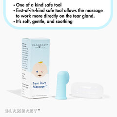 GlamBaby Tear Duct Massager kid-friendly design for safe daily eye care at home