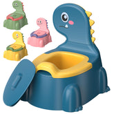 Gliizee Mall dinosaur seat potty training toilet in blue for confident home use