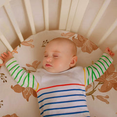GLLQUEN BABY bassinet sheet with secure-full-elastic-band for a snug fit