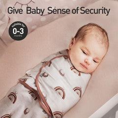 GLLQUEN BABY swaddle unisex design keeps baby comfortable and stylish during swaddling.