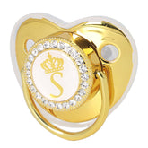 GLOGLOW baby pacifier with bling crown shape enhances style and soothing moments