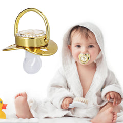 GLOGLOW crown-shaped pacifier design with elegant accents