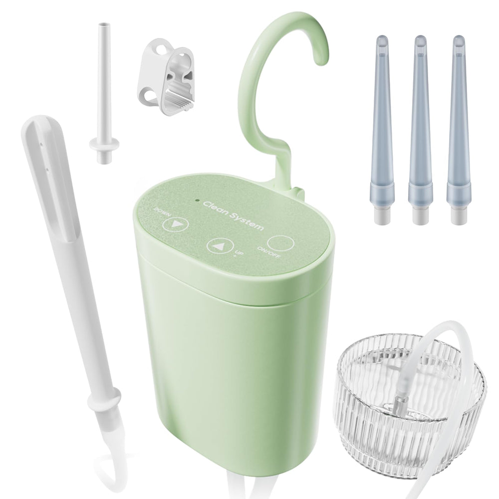GNEGKLEAN electric enema kit with adjustable flow control for coffee enema