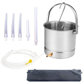 GNEGKLEAN enema kit bucket with 2-quart capacity for home use.