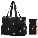 GOBABYMART diaper bag tote front view showing coordinated style and practicality