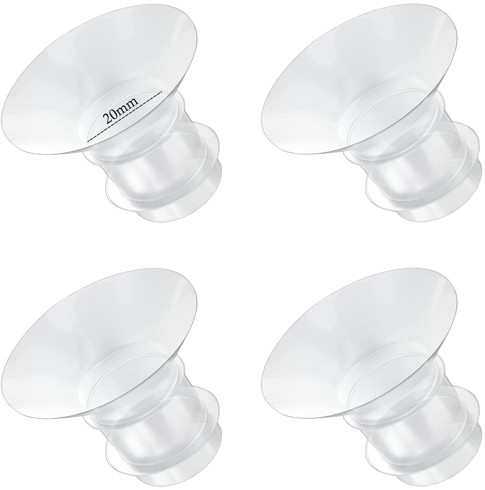 GOCROWEEN 20mm flange insert in soft silicone for comfortable pumping.