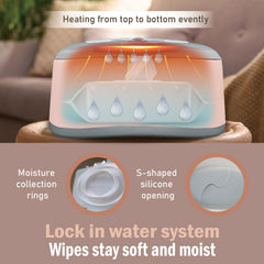 GOGO pure dispenser and case shows easy press on/off switch design