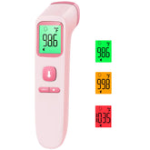 GoodBaby no-touch thermometer showing forehead reading for fast checks