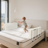 goodleben bed rail guard prevents toddler falls during sleep