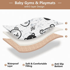 GOODOLD Foldable design makes mat easy to carry and store.