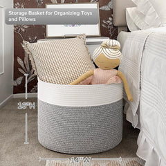 Goodpick nursery toy storage basket keeps toys tidy and accessible