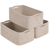 Goodpick rectangle storage basket 13x8x5, giftable design for gifting and shelf decor.