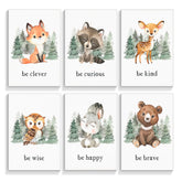 Gooptyinh woodland bear poster for a playful nursery focal point.
