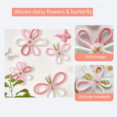 Gordepy large butterfly 8.6-inch wall art adds color and playful energy.