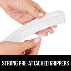 GORILLA GRIP off-white finish blends with furniture aesthetics