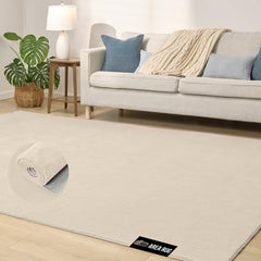 Gorilla Grip slip-resistant backing supports safe placement on high-traffic floors.