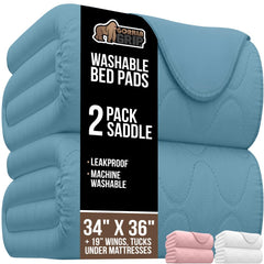 GORILLA GRIP washable toddler mattress pad with soft top for secure comfort.