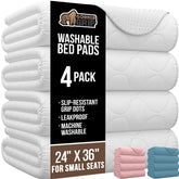 GORILLA GRIP washable underpads 4-pack for reliable bed protection