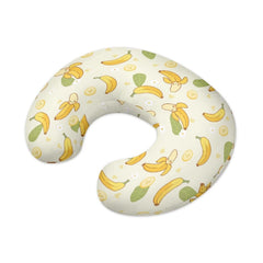 Goronwyfloyd cute leaf pattern pillow cover with soft breathable fabric for baby comfort