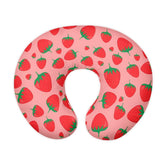 Goronwyfloyd cute strawberry nursing pillow cover shows a cheerful pattern for feeding.