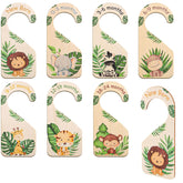 Gosknor newborn closet divider by month range keeps outfits organized in the nursery.