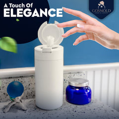 Gosnold durable, scratch-resistant dispenser designed for daily use.
