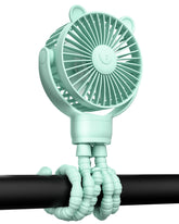 GOTOTO baby stroller fan with 2000mAh battery for long cooling sessions