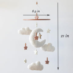 Goukurlsma boucle fabric texture closeup showing soft neutral materials for any nursery vibe