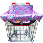 GOWRAPS Butterfly shopping cart cover shielding baby on a grocery cart for clean trips