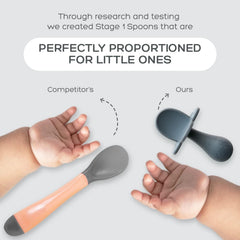 Grabease two-pack gray set provides value and consistency at meals.