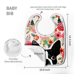 Granbey double-layer bib keeps outfits dry during meals
