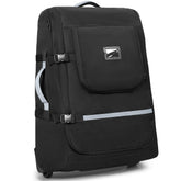 GRAOSO stroller bag with wheels, front view, for smooth airport transport.