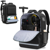 GRAOSO travel bag with Doona Liki Trike S3 main compartment keeps strollers secure.