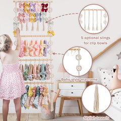 GRDYEAAR headband organizer for baby girl enables quick hairstyle changes.