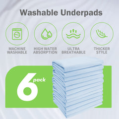 Green Life Universe bed pad features a non-slip bottom to stay in place all night