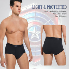 GRESTU underwear showing high absorbency to stay dry during activities.