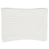 Grewear Baby Knit Blanket shows a ribbed pattern for timeless style and breathable comfort.