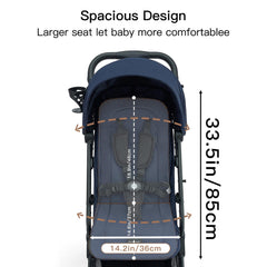 Gromast extendable UPF50+ canopy with sun protection and airflow